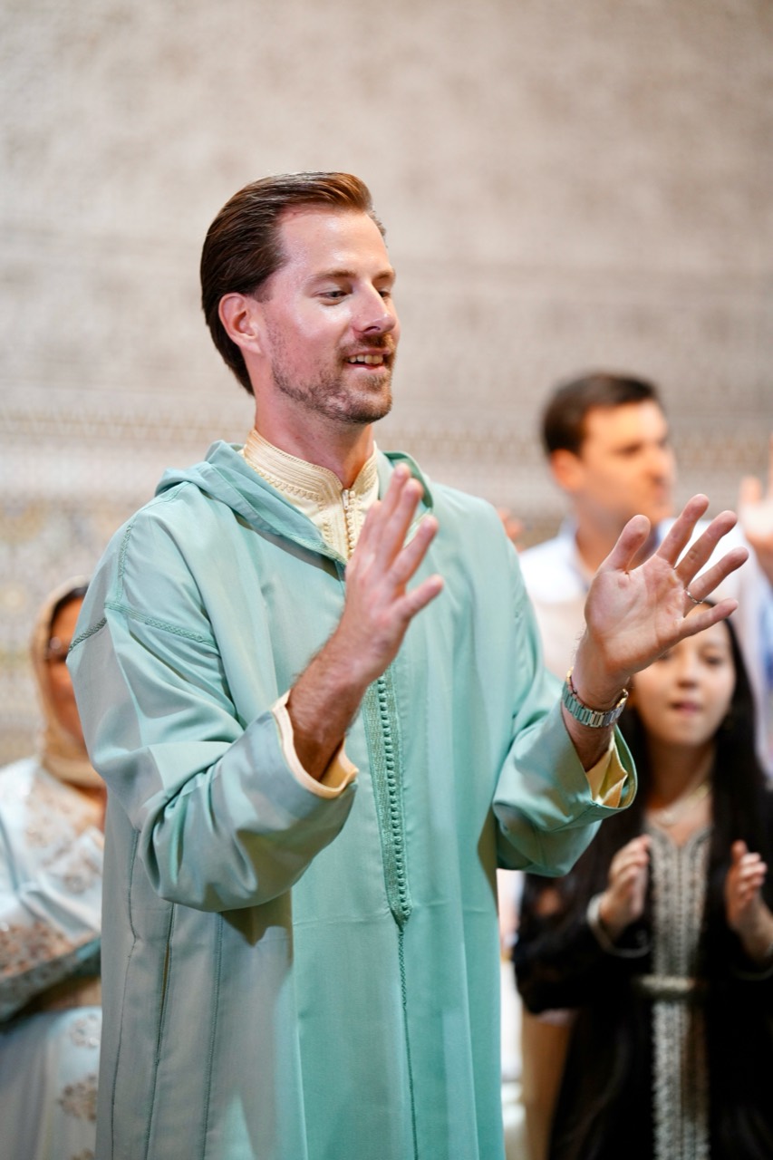 Egor Bogachev in an international cultural setting